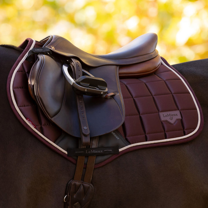 LeMieux Loire Classic Close Contact Square - Damson