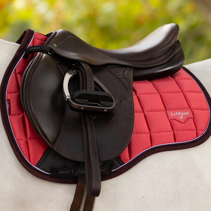LeMieux Loire Classic GP Square - Cranberry