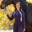 LeMieux Ladies Philippa Mesh Base Layer - Juniper
