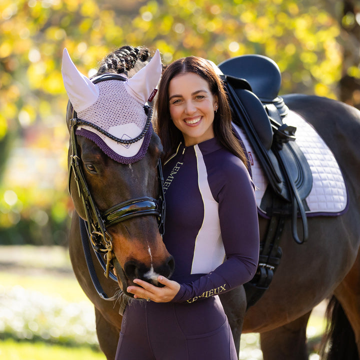 LeMieux Ladies Philippa Mesh Base Layer - Juniper