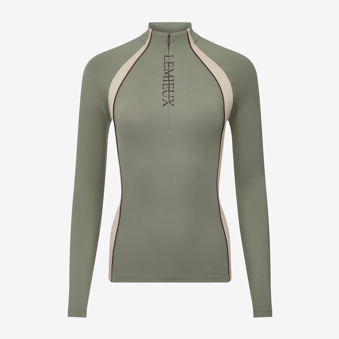 LeMieux Ladies Philippa Mesh Base Layer - Rosemary