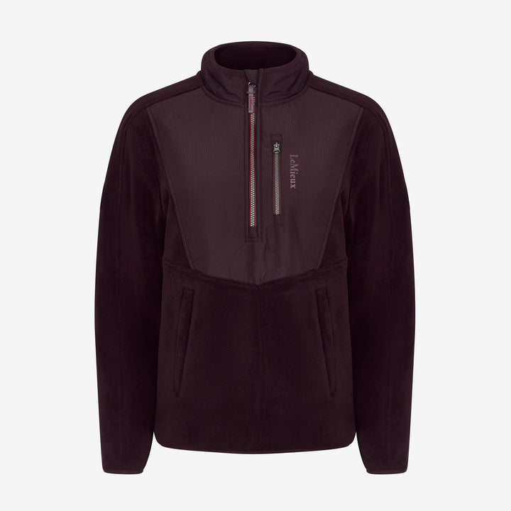 LeMieux Ladies Clara Hybrid Fleece - Damson