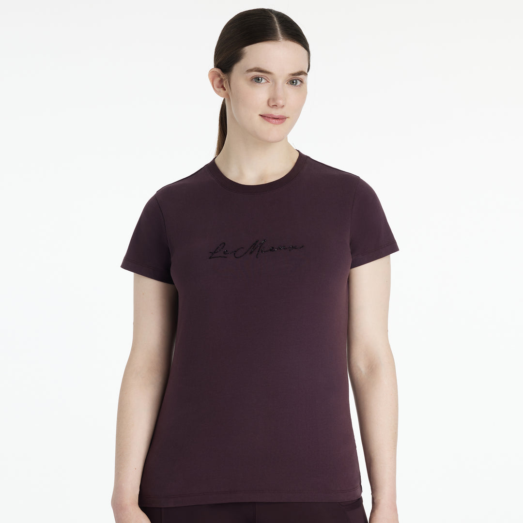 LeMieux Ladies Classique T-shirt - Damson
