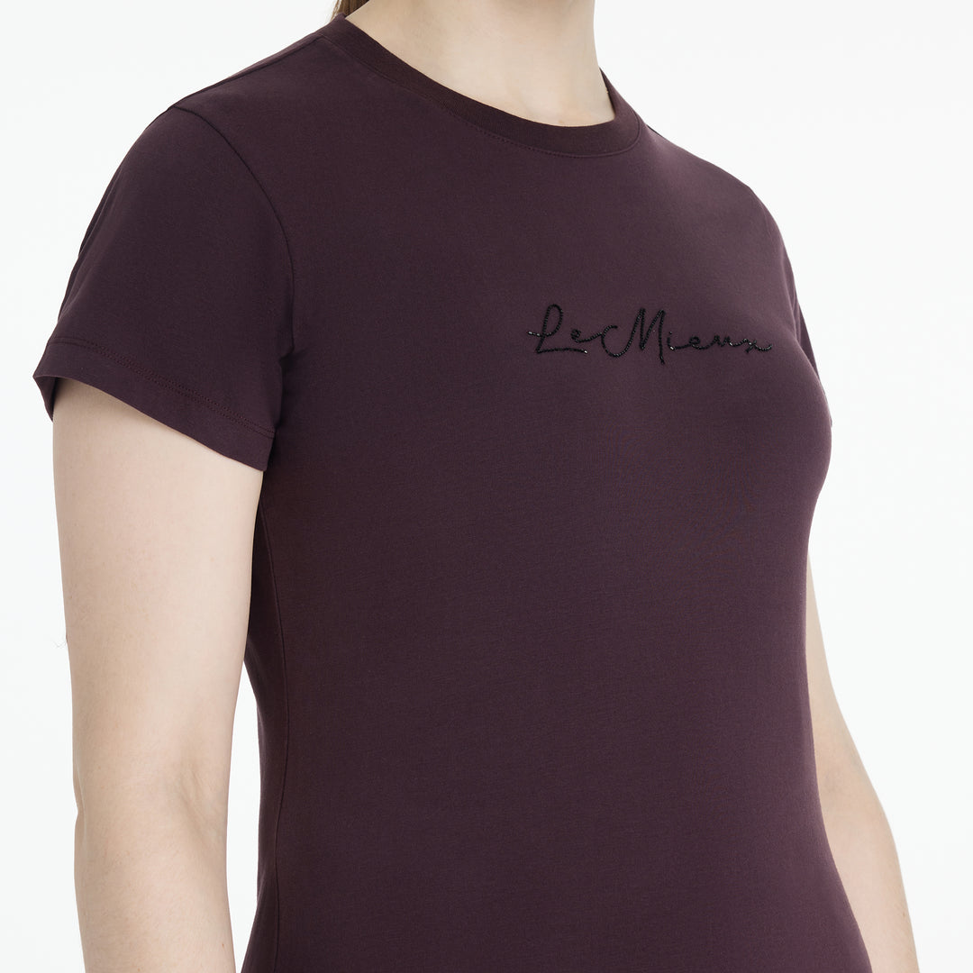 LeMieux Ladies Classique T-shirt - Damson