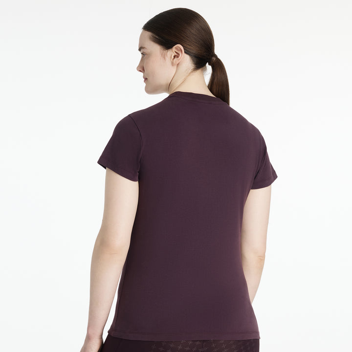 LeMieux Ladies Classique T-shirt - Damson
