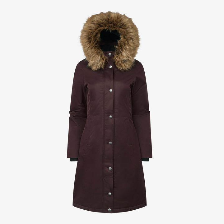 LeMieux Ladies Anya Waterproof Riding Coat - Damson