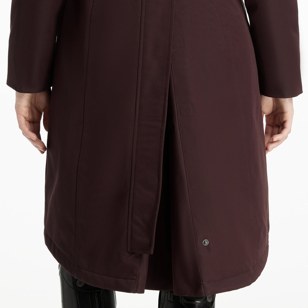 LeMieux Ladies Anya Waterproof Riding Coat - Damson