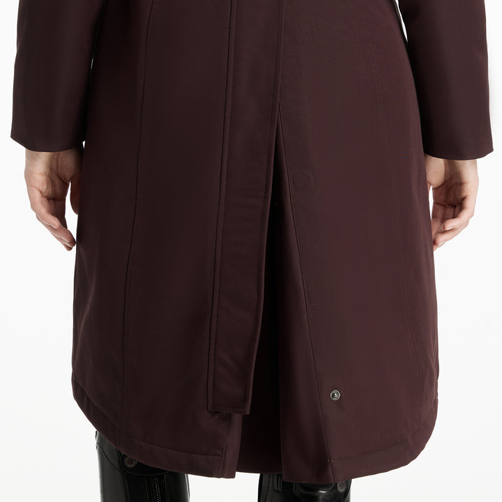 LeMieux Ladies Anya Waterproof Riding Coat - Damson