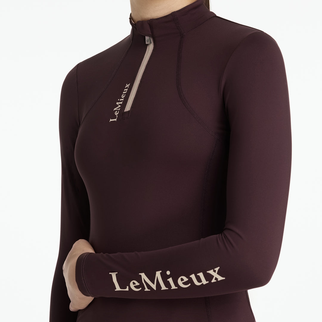 LeMieux Young Rider Classique Base Layer Damson