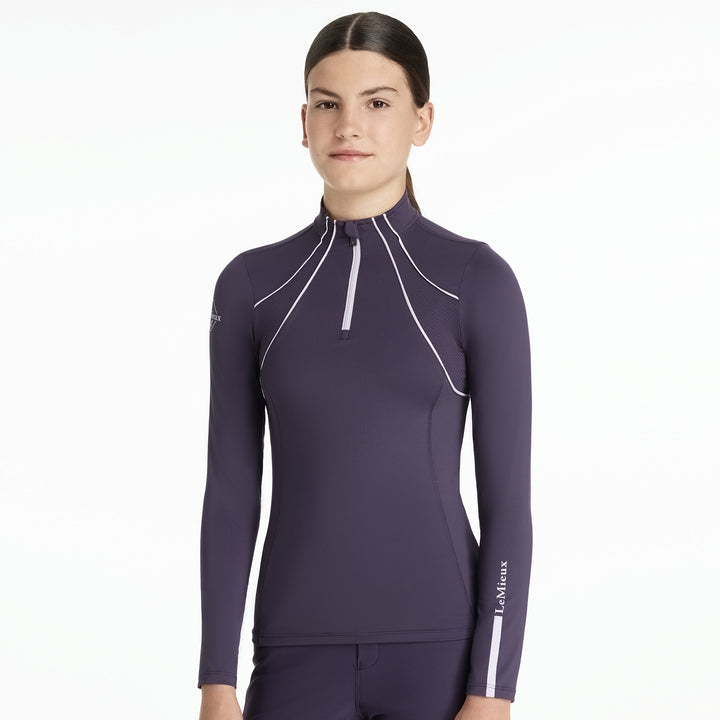 LeMieux Young Rider Mia Mesh Base Layer - Juniper