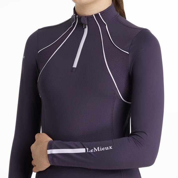 LeMieux Young Rider Mia Mesh Base Layer - Juniper