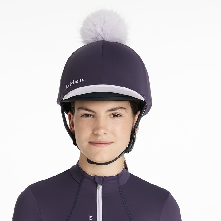 LeMieux Classique Pom Hat Silk - Juniper