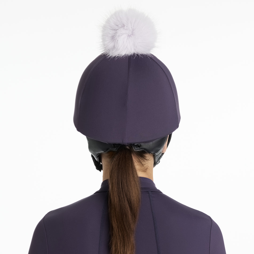 LeMieux Classique Pom Hat Silk - Juniper