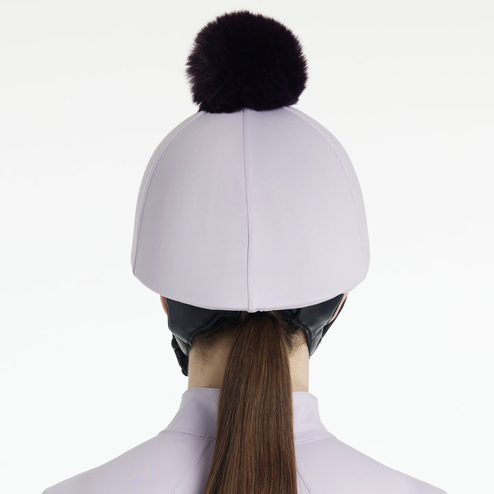 LeMieux Classique Pom Hat Silk - Lilac