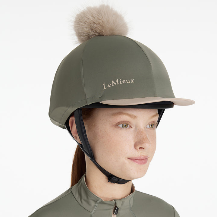 LeMieux Classique Pom Hat Silk - Rosemary