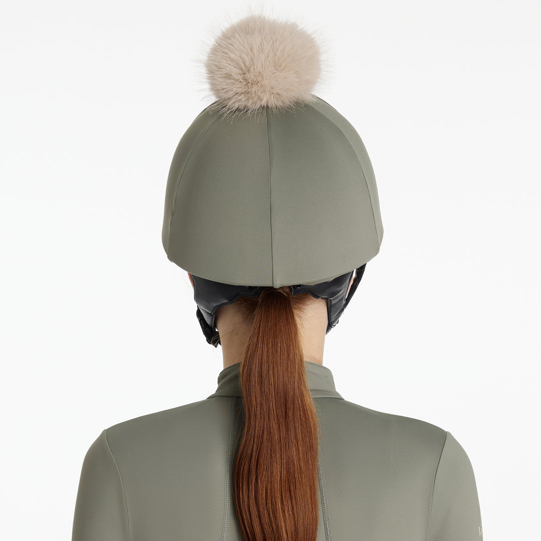 LeMieux Classique Pom Hat Silk - Rosemary