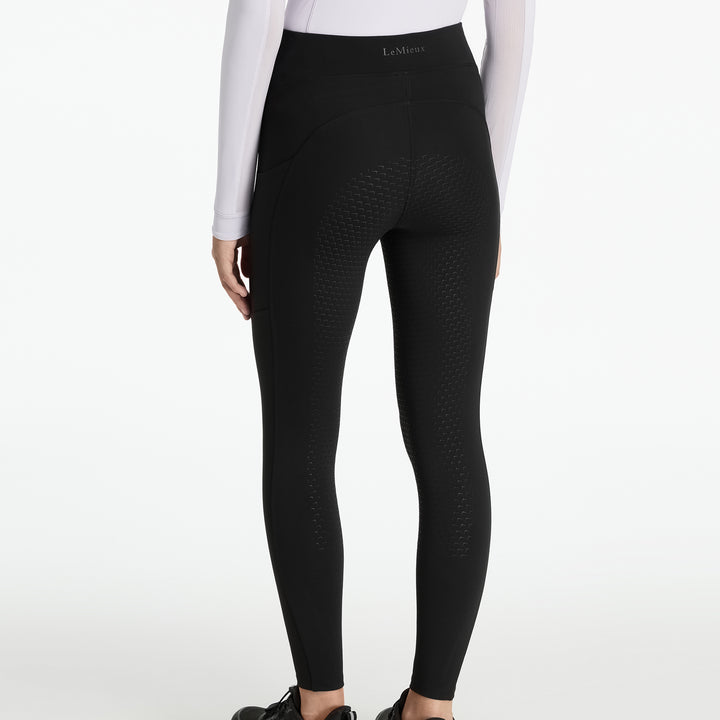 LeMieux Young Rider Nell Brushed Pull Ons Riding Leggings Black