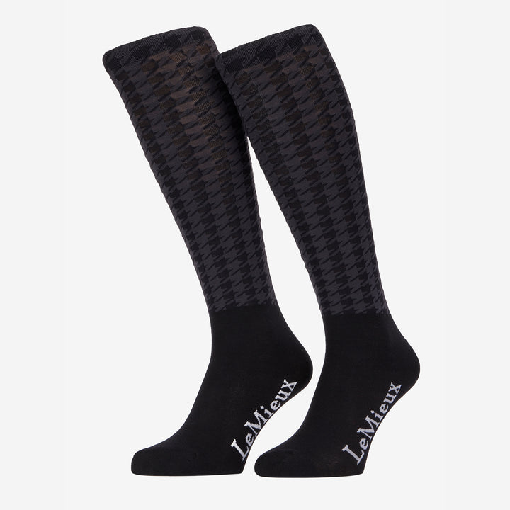 LeMieux Ladies Aspen Houndstooth Sock