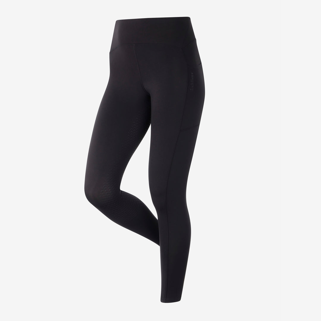LeMieux Ladies Natalie Brushed Pull On Riding Leggings Black