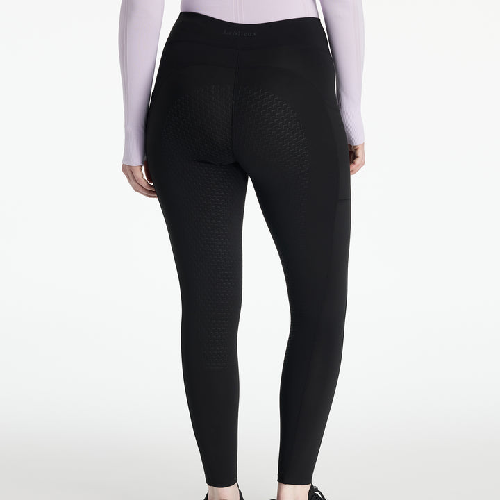 LeMieux Ladies Natalie Brushed Pull On Riding Leggings Black