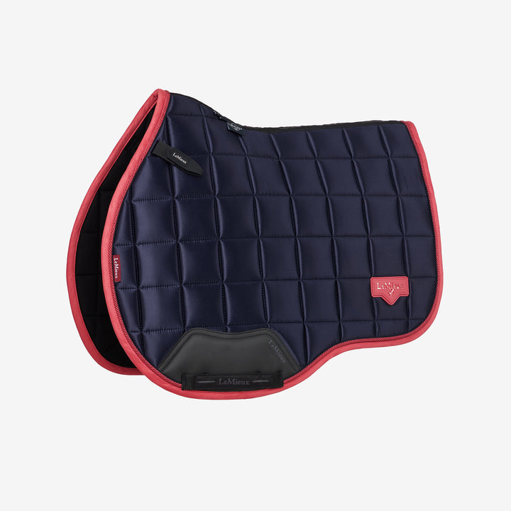 LeMieux Loire Classic GP Square - Navy/Cranberry