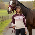 LeMieux Ladies Kadie Colour Block Hoodie - Navy