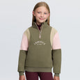 LeMieux Young Rider Viola Quarter Zip Sweat - Willow Green