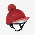 LeMieux Classique Pom Hat Silk - Russet