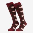 LeMieux Heart Fluffies Socks - Aloe
