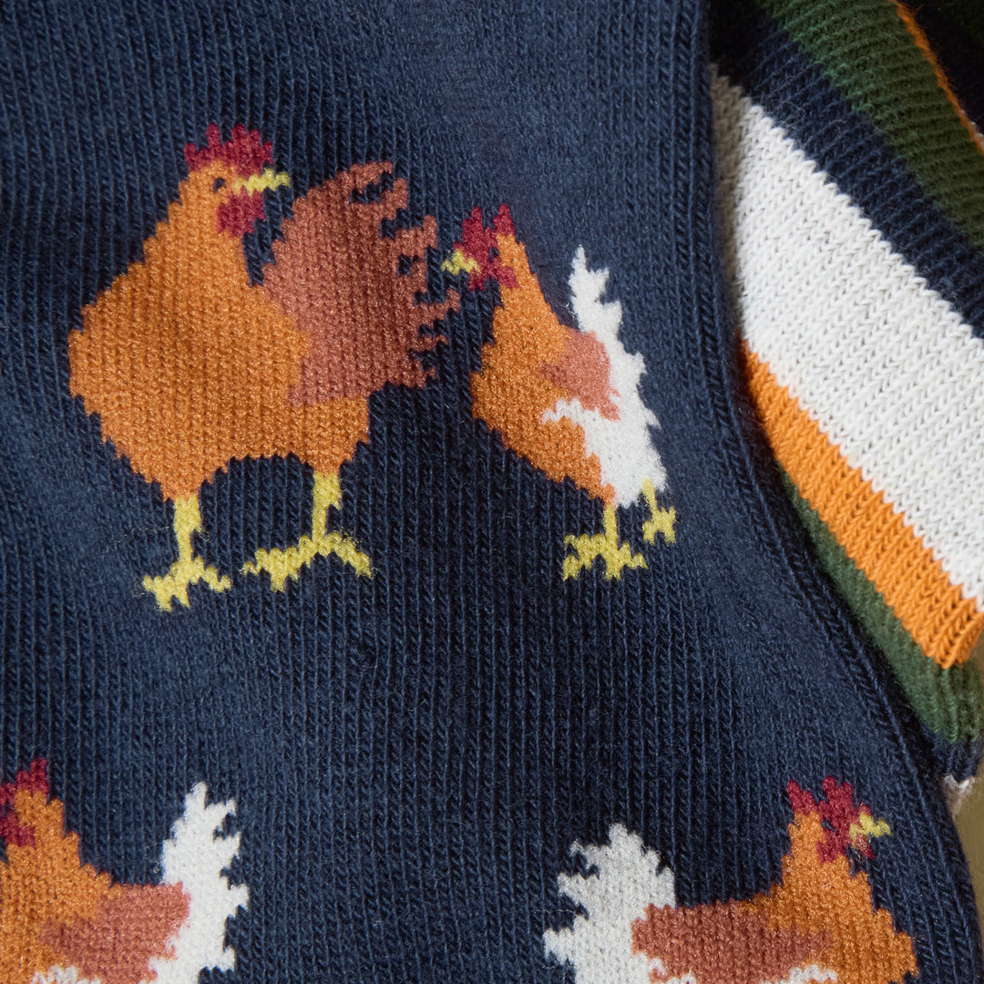 Joules Boys Neat Feet 3 Pack Socks