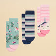 Joules Girls Neat Feet 3 Pack Socks