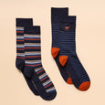 Joules Mens Kinsbury Two Pack Socks