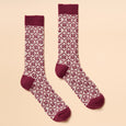 Joules Ladies Cosy Geo Socks