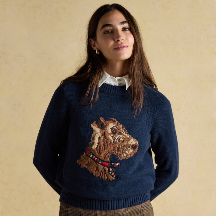 Joules Ladies Monty Dog Jumper