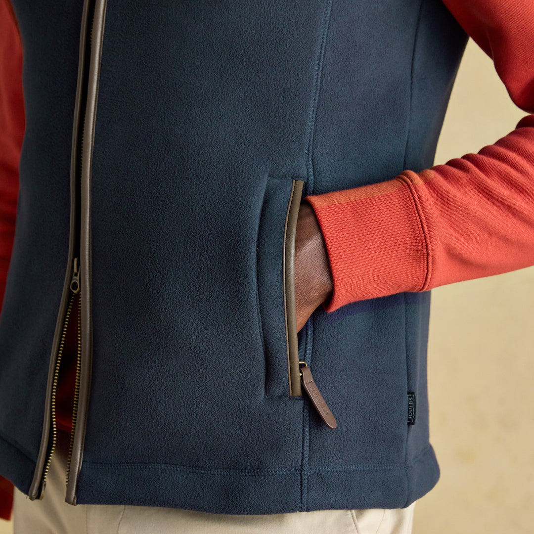 Joules Mens Heritage Fleece Gilet