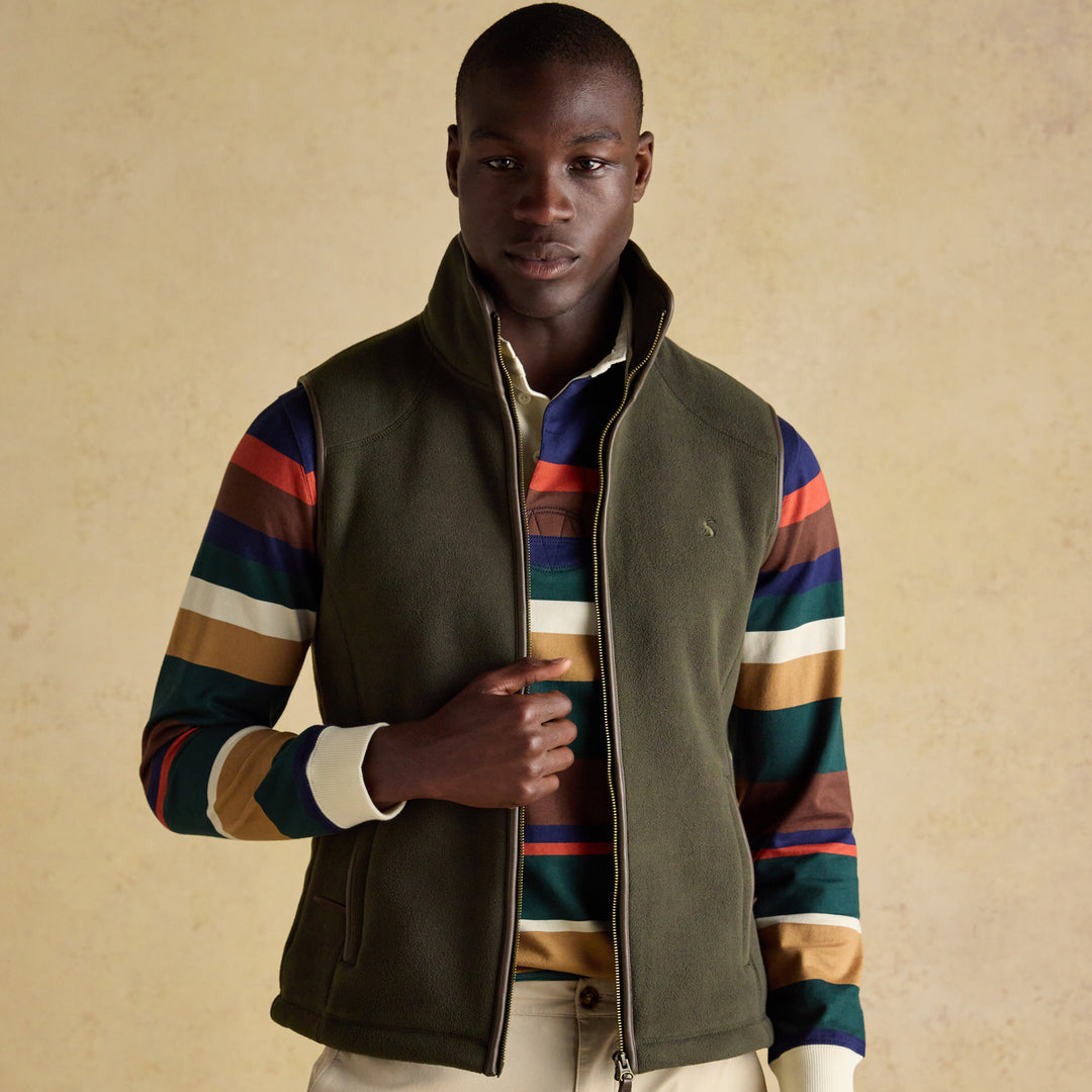 Joules Mens Heritage Fleece Gilet