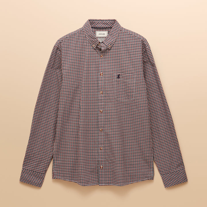 Joules Mens Classic Poplin Check Shirt
