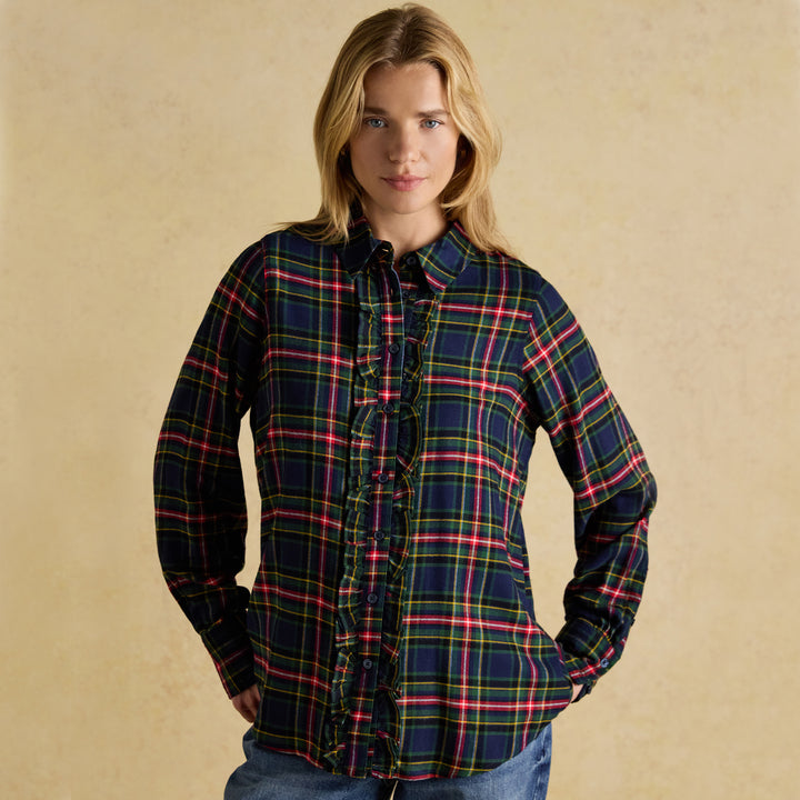 Joules Ladies Selene Brushed Shirt