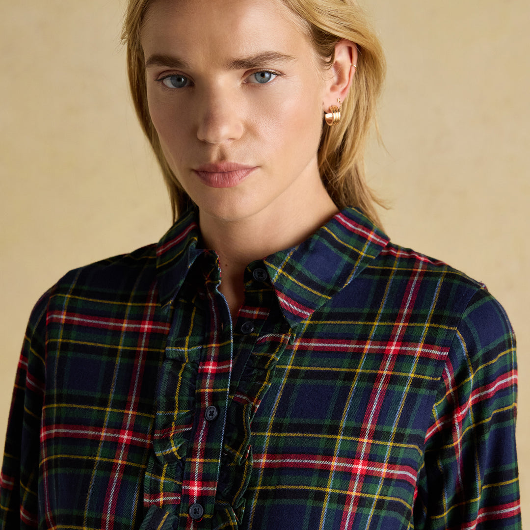 Joules Ladies Selene Brushed Shirt