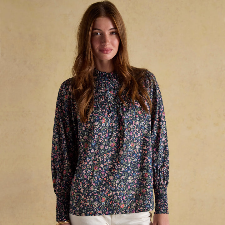 Joules Ladies Silvia Long Sleeve Blouse