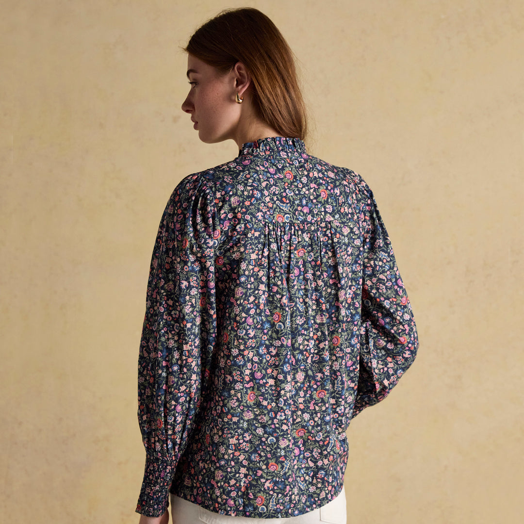 Joules Ladies Silvia Long Sleeve Blouse