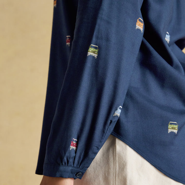 Joules Ladies Elvina 4x4 Print Shirt