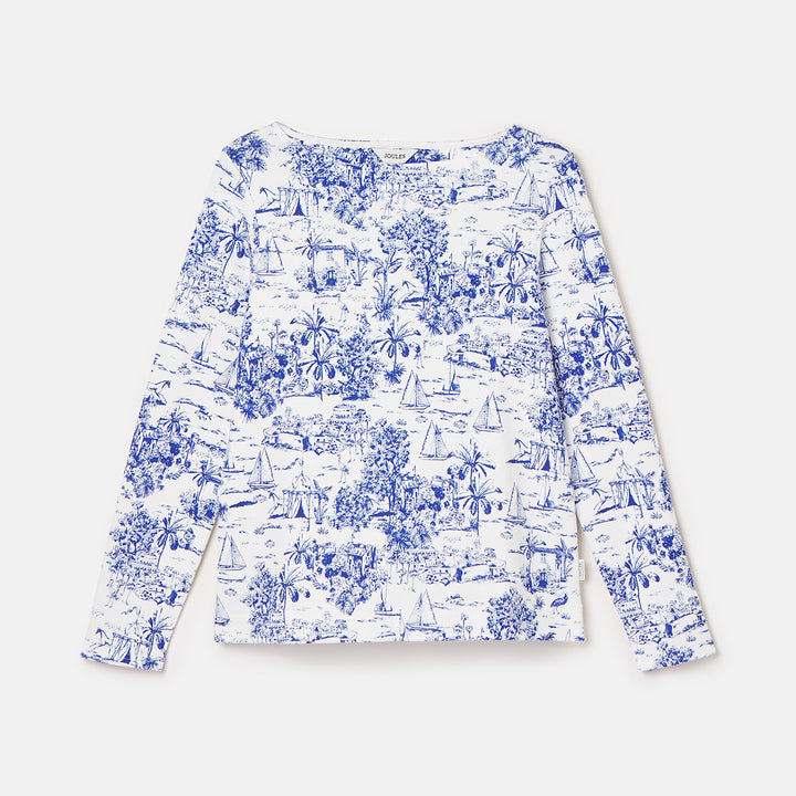 Joules Ladies Printed Harbour Top