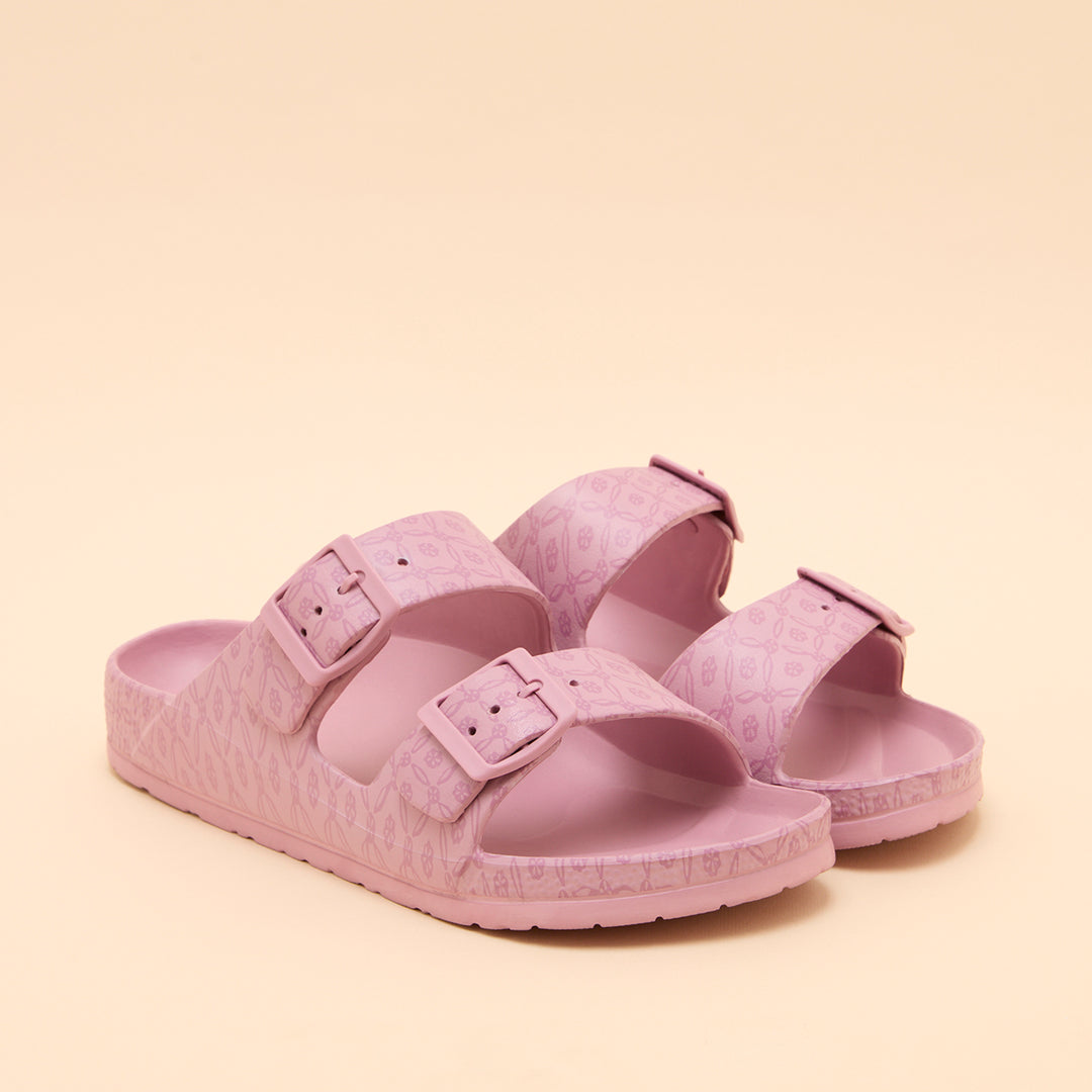 Joules Ladies Sunseeker Print Sliders