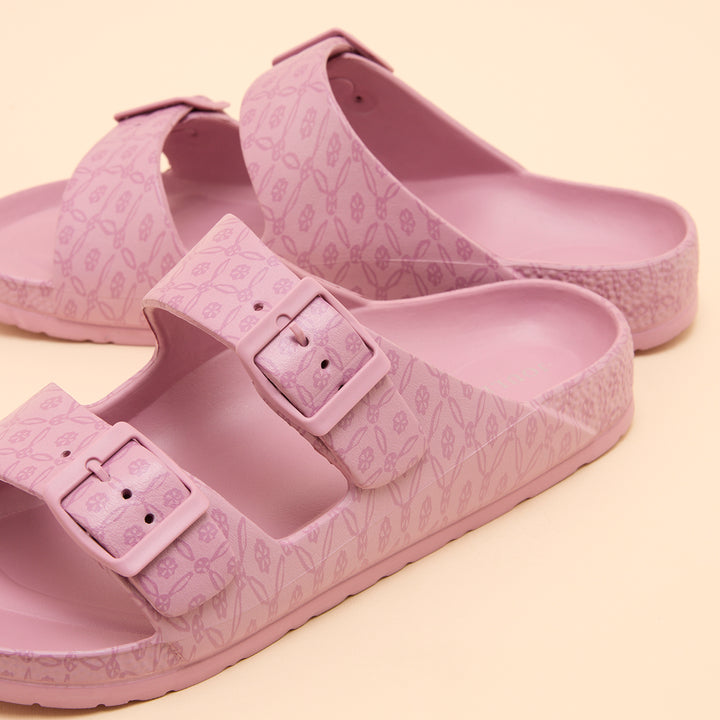 Joules Ladies Sunseeker Print Sliders