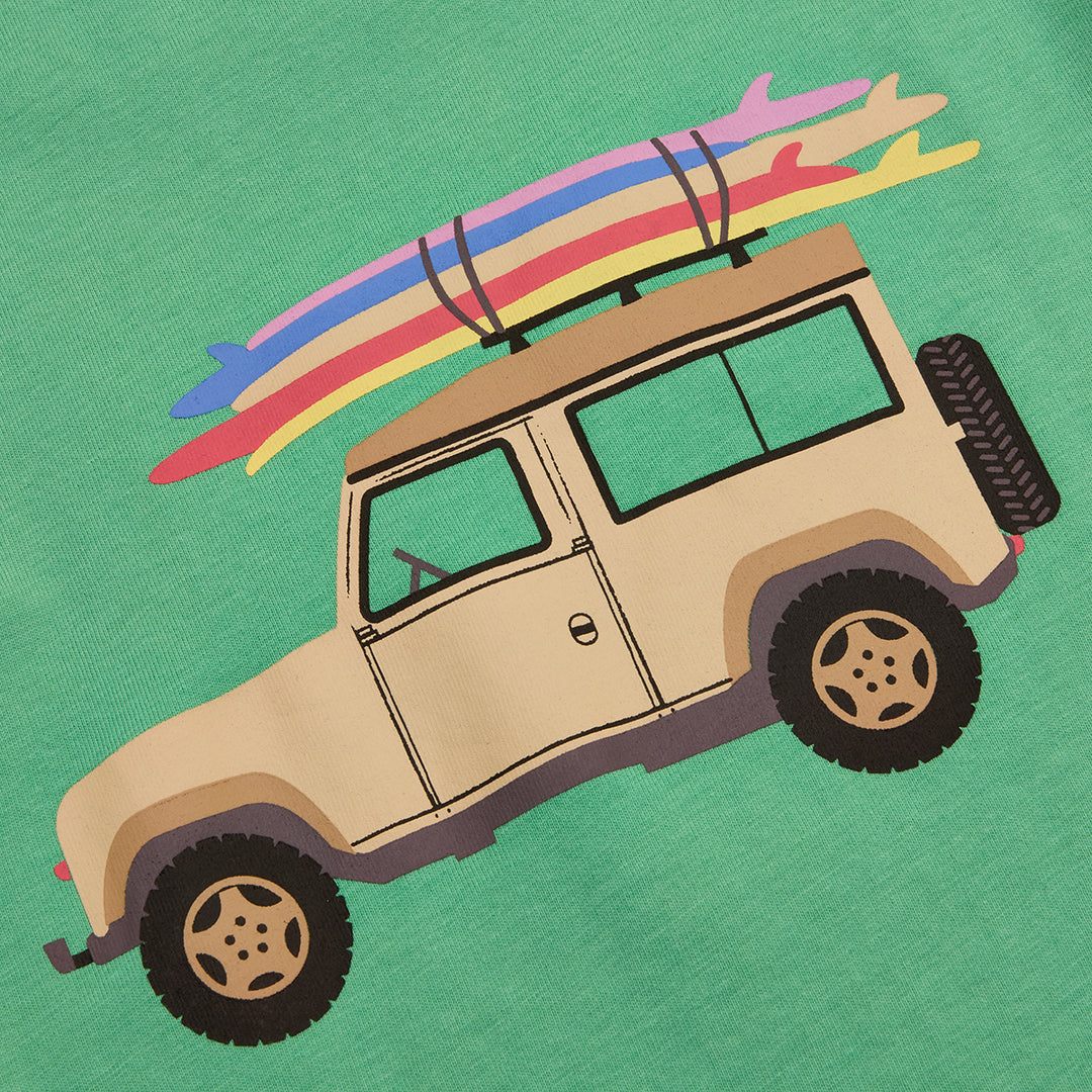 Joules Boys Ben 4X4 Print Top