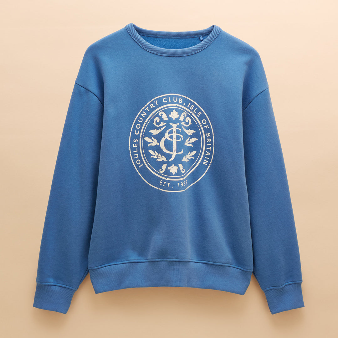 Joules Ladies Graphic Crew Sweat