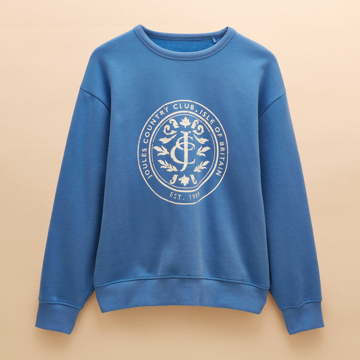Joules Ladies Graphic Crew Sweat