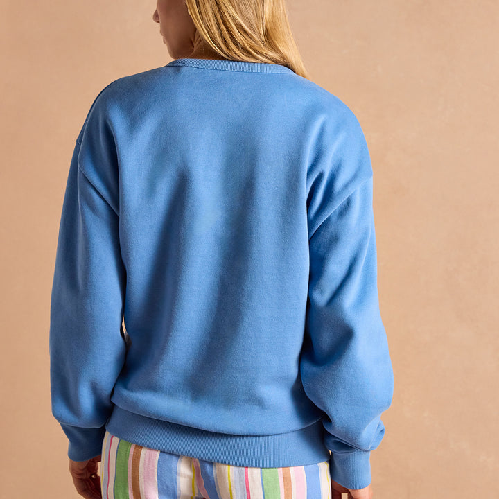 Joules Ladies Graphic Crew Sweat