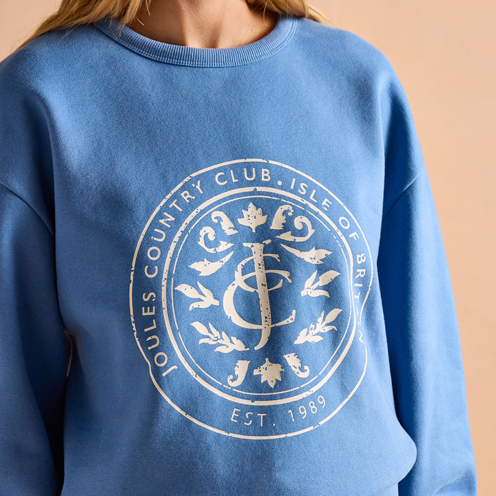 Joules Ladies Graphic Crew Sweat